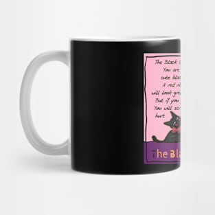 the black cat nero Mug